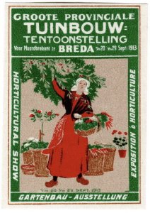 (I.B) Netherlands Cinderella : Horticultural Exhibition (Breda 1913)