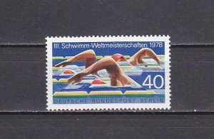 Germany. Scott cat. 9n419. World Swimming Championship issue.  ^