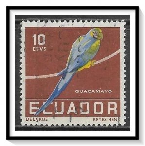 Ecuador #634 Birds Used