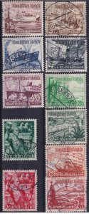 Sc #B107 / B115 and B116 / B117  Germany 1937 two semi-postal sets CV $22.70