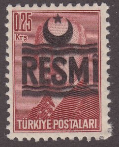 Turkey O24 President Mustafa İsmet İnönü O/P 1955