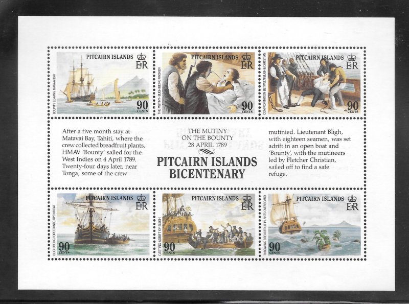 Pitcairn Islands #321 MNH Souvenir Sheet
