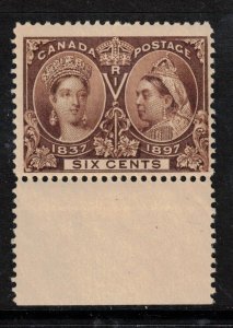 Canada #55 Mint Fine Never Hinged Margin Copy