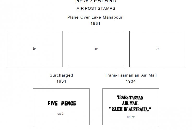 NEW ZEALAND STAMP ALBUM PAGES 1855-2011 (524 PDF digital pages)