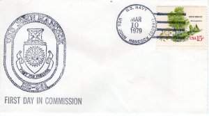 USS JOHN HANCOCK DD-981 -  1979  FDC17757