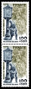 1978, France 1.00+0.20Fr, MNH pair, Sc B511