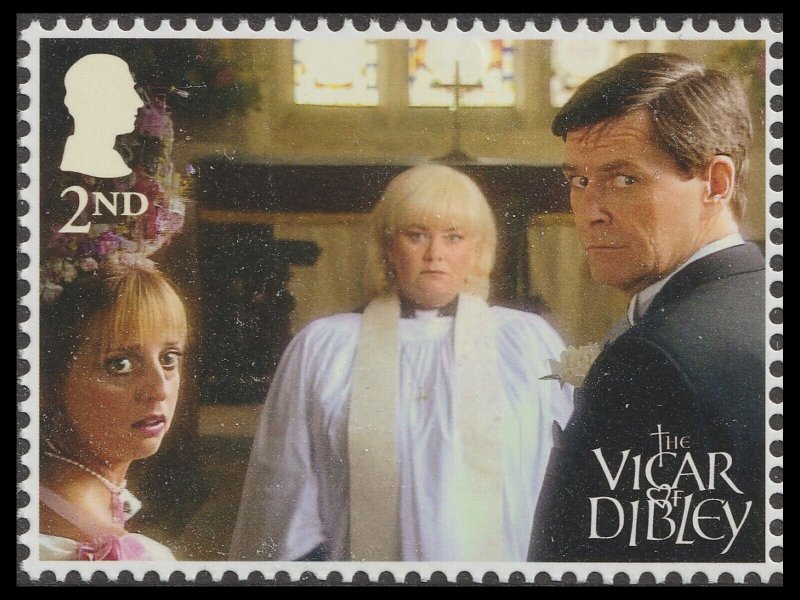 GB 5261-5268 The Vicar of Dibley set 8 MNH 2024