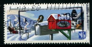 1852 Canada 46c Rural Mailboxes, used