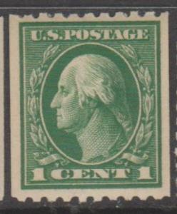 U.S. Scott #441 Coil Washington Stamp - Mint NH Single