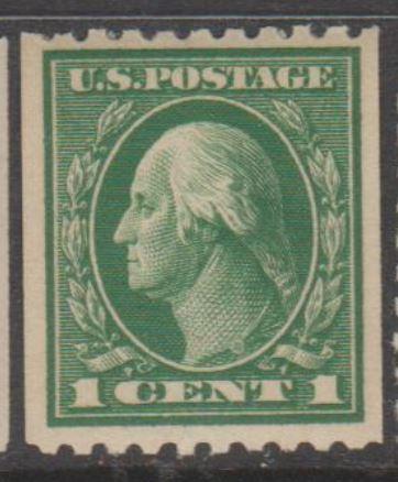 U.S. Scott #441 Coil Washington Stamp - Mint NH Single