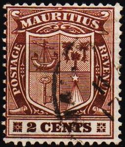 Mauritius. 1910 2c S.G.206 Fine Used