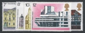 GB 1975 Architecture. SG 975-979