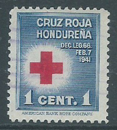 Honduras, Sc #RA1, 1c Used