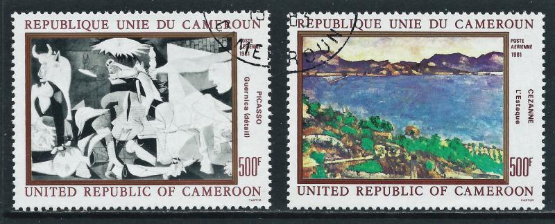 Cameroun, Sc #C295-96, Used