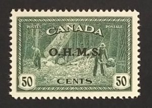 Canada O9 VF MNH