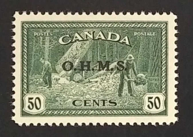 Canada O9 VF MNH