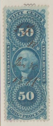 U.S. Scott #R60c Revenue Stamp - Used Set of 5 - IND