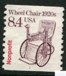 2256 US 8.4c Wheel Chair PC coil, used PNS #1