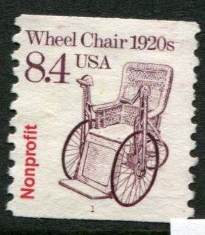 2256 US 8.4c Wheel Chair PC coil, used PNS #1