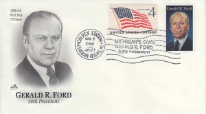 2009 USA Gerald Ford (Scott 4199) COLPEX Pictorial Dearborn Heights MI Artcraft