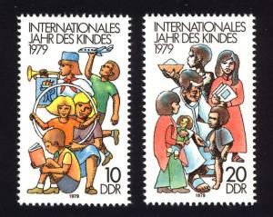 DDR Sc# 2013-14  1979 International Year of the Child MNH