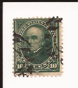 273 - 1895 -10¢ Webster