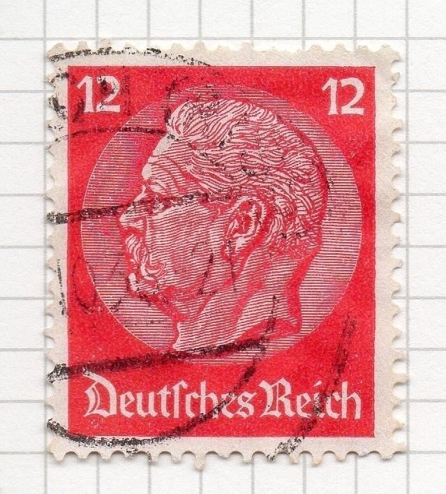 Germany 1933 Early Issue Fine Used 12pf. 111589