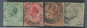 Gibraltar #76-79 Used Single