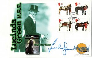 1997 The Queen's Horses FDC Signed Lucinda Green WS24030 