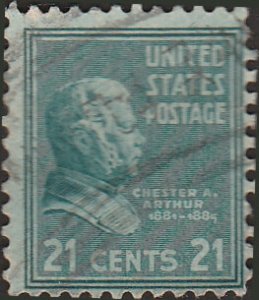 # 826 USED CHESTER A. ARTHUR