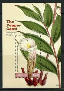 LIBERIA 2019 THE PEPPER COAST SOUVENIR SHEET MINT NEVER HINGED