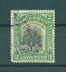 North Borneo sc# 137 used cat value $.30