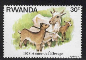RWANDA Scott 898 Unused stamp