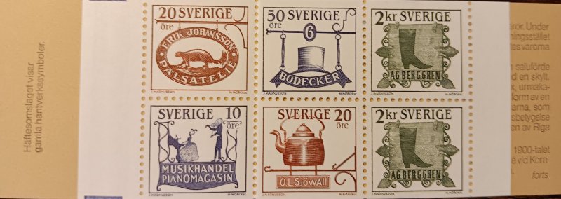 Sweden 1546-50 Complete Booklet