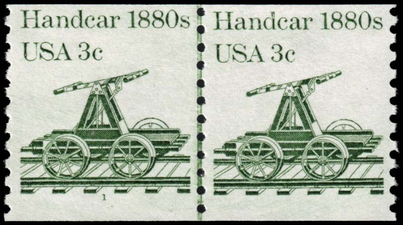 United States - Scott 1898 - Mint-Never-Hinged - Attached Pair with Joint Line