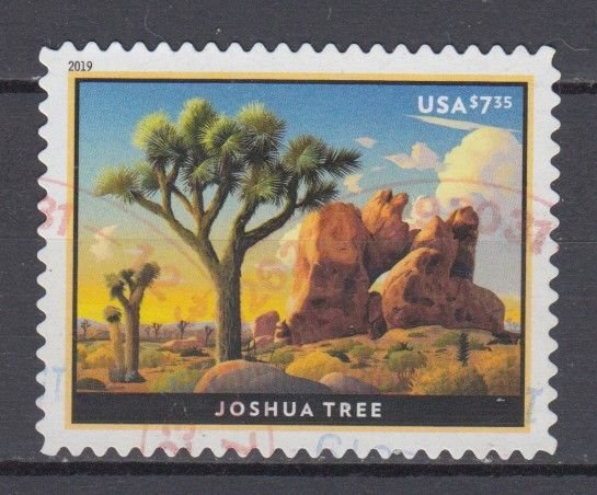 (F) US #5347 Joshua Tree Priority Mail Used (out of paper & gum)