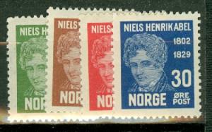 Norway 145-8 MNH CV $50
