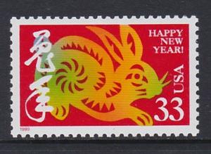 US 3272 Year of the Rabbit MNH