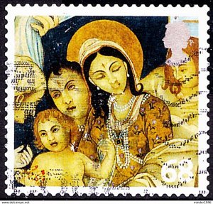 GREAT BRITAIN 2005 QEII 68p Multicoloured, Christmas-Madonna and Child SG2587 FU