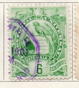 Guatemala 1900 Early Issue Fine Used 6c. NW-217041