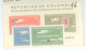 Colombia #C347-50  Single (Complete Set)