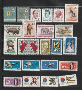 Hungary Collection G, 111 Stamps - 4 Scans - All The stamps are in the scans.