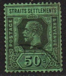 Straits Settlements Sc #198 Used