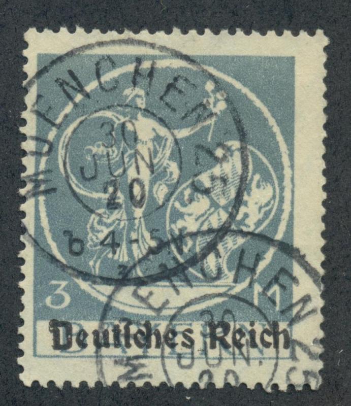 GERMAN STATES - BAVARIA SC# 271 F-VF U 1920