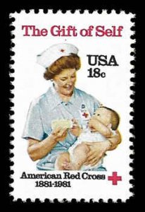 PCBstamps   US #1910 18c American Red Cross, MNH, (13)