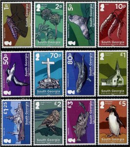 2020 South Georgia Flora, Fauna &  Sites (12) (Scott NA) MNH