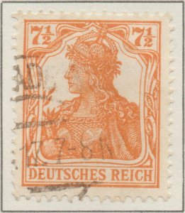 Germany Germania 7 1/2pf Lozenges wtrm Deutsches Reich stamps 1916 SG99