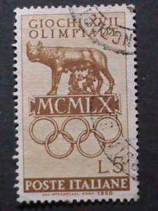 ​ITALIY-VERY OLD-OLYMPIC GAMES & STATIUMS USED STAMPS VF WE SHIP TO WORLD WIDE