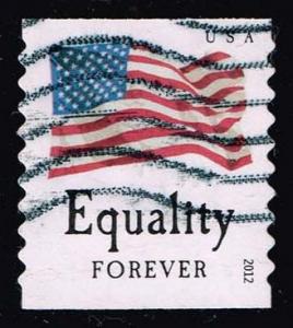 US #4633 Flag and 'Equality'; used (0.25)