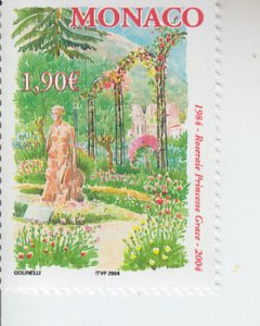 2009 Monaco Princess Grace Rose Garden (Scott 2322) MNH